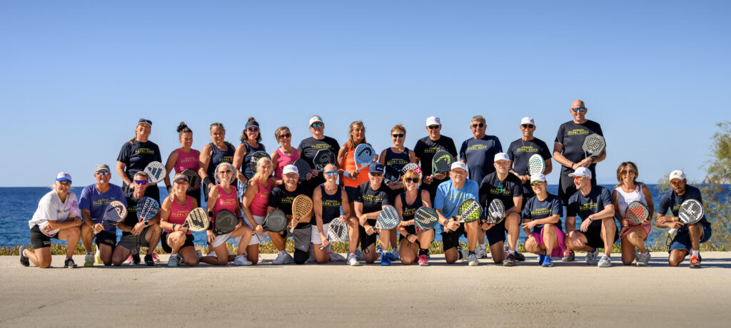 gruppbild swedish padel camp
